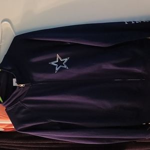Pink dallas cowboys zip up